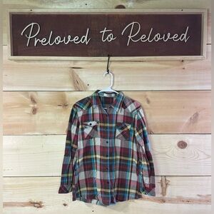Ochenta Flannel Button Down